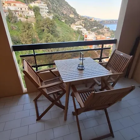 New,mountain & Sea View 3 Guests With Private Garage Apartment Beausoleil